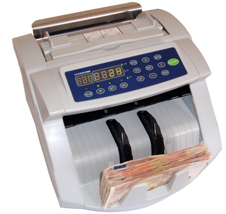 multi pocket cash counter