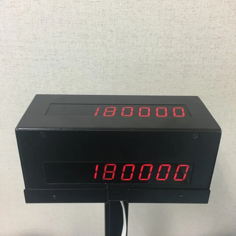3-sided LED display from front