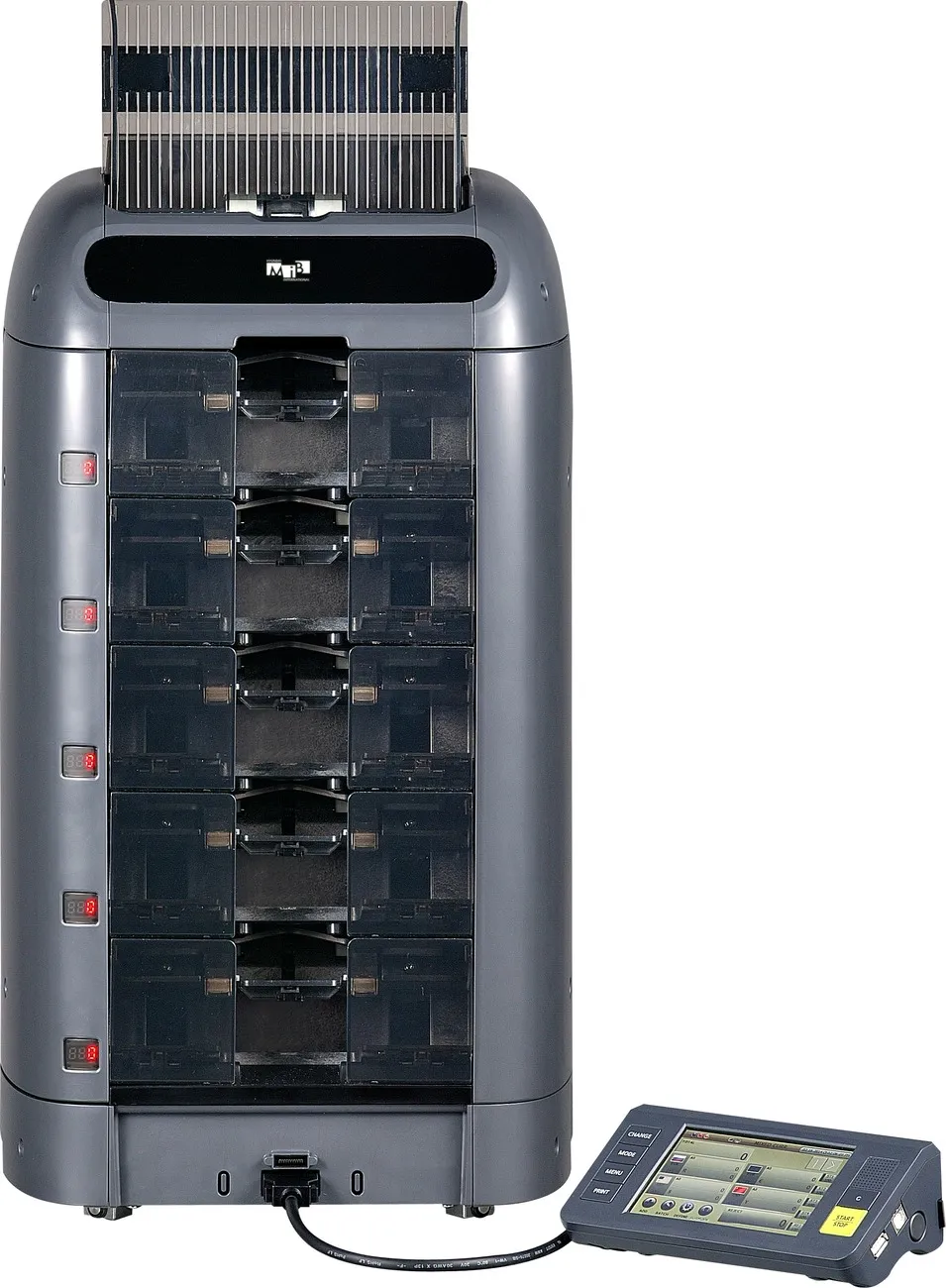 MIB-5000 — Professional 5 Pocket Banknote Fitness Sorter