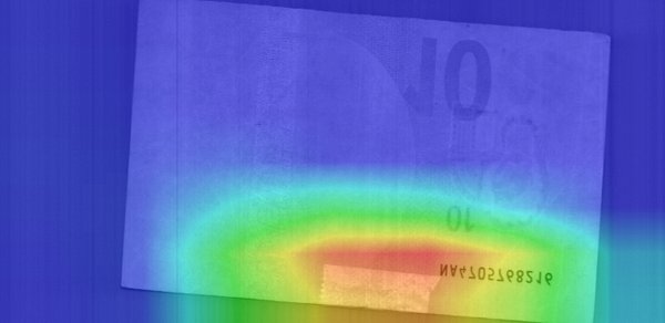 Grad-CAM heatmap - Sample 1