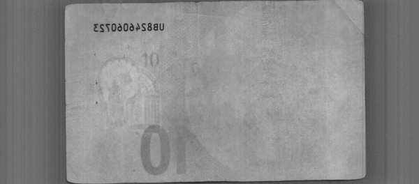 Clean banknote - Sample 7